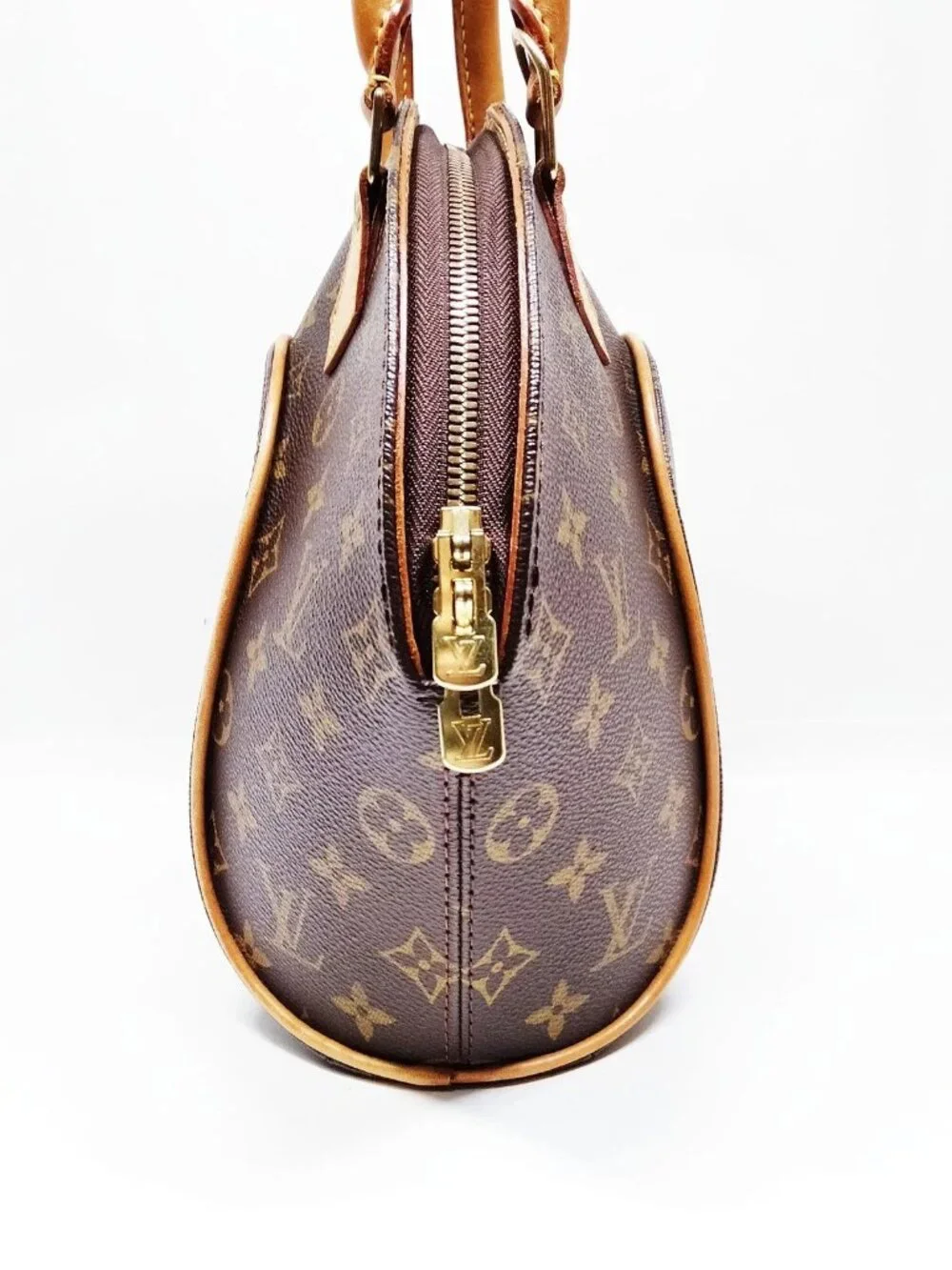 Authentic Louis Vuitton Ellipse PM Monogram Canvas Handbag Satchel
